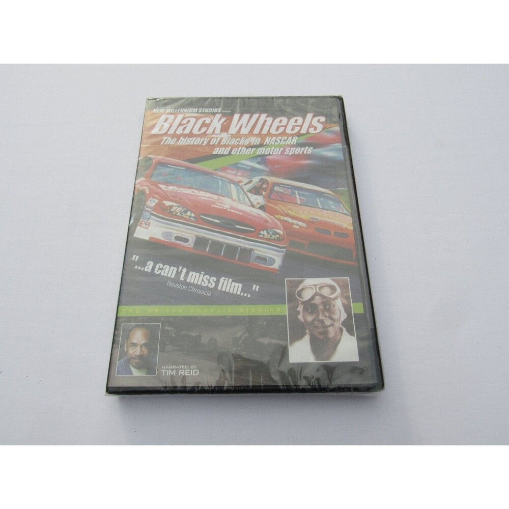 Black Wheels: The History of Blacks in NASCAR DVD 2005 Tim Reid Documentary